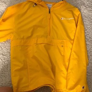 Yellow Champion Windbreaker